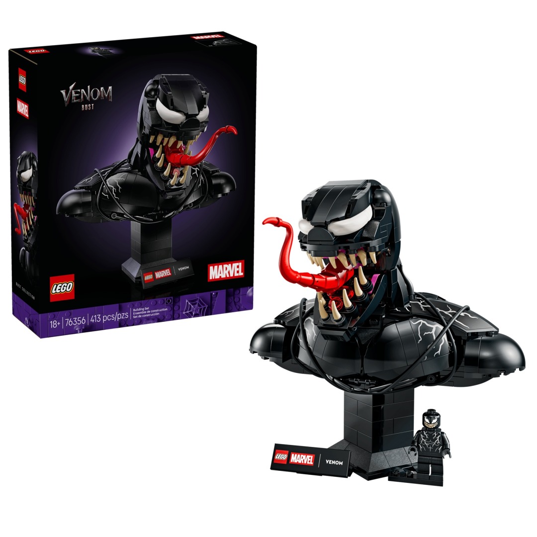 a2768c9776e5c9fcbd702493165ed9f0.jpg LEGO Marvel 76356 Venom Bust - Image 1