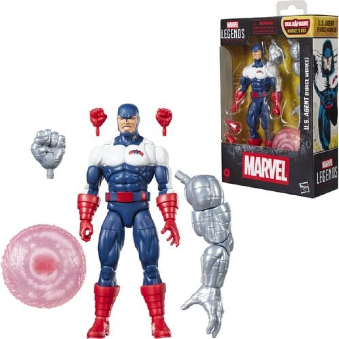 a5dc26f8c0e6202f0af1460a94ec9253.jpg Marvel U.S. Agent (Force Works) Legends Series Hasbro Figure - Image 1
