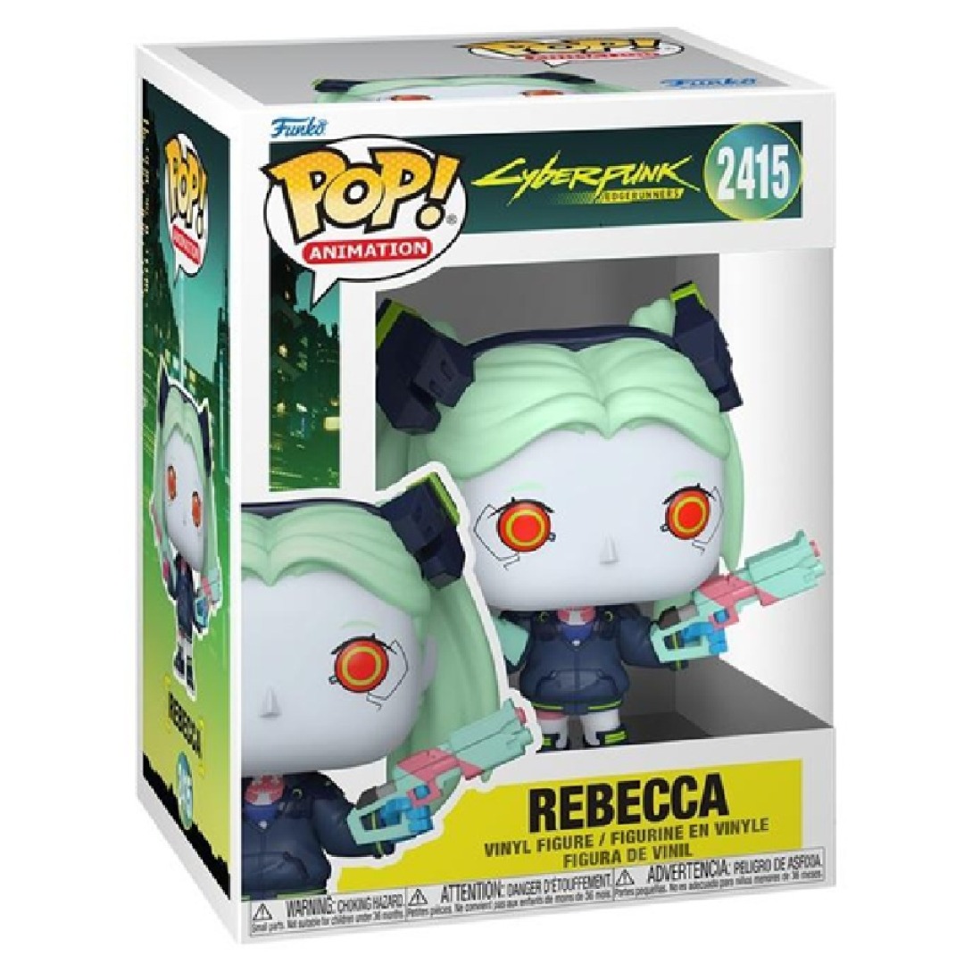 abf9de40a6050edabbe9a28a246a0ed1.jpg Funko POP! Cyberpunk Edgerunners N° 2415 - Rebecca - Image 1