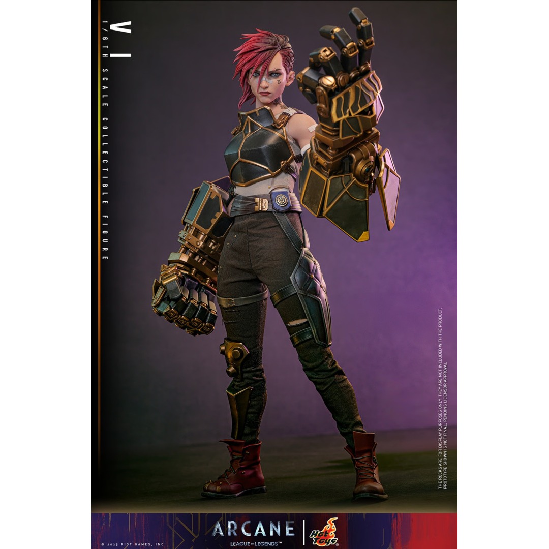 accda814acc6bade48dac52783b24f53.jpg League Of Legends Vi Sixth Scale Hot Toys Figure - Image 1