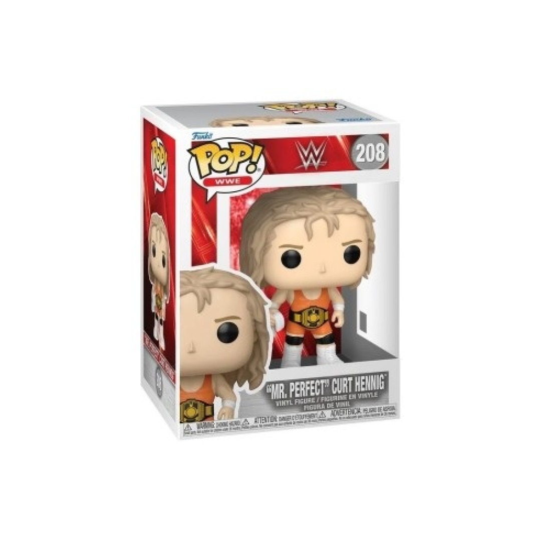 af758449b3bbf0efd830f76b8e94002b.jpg Funko POP! WWE N° 208 - Mr. Perfect Curt Hennig - Image 1