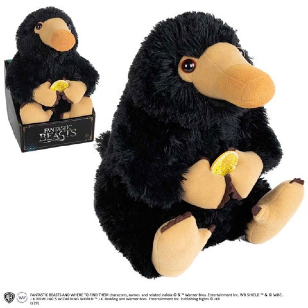 b2b9fcc2cb42e3b2582a58346744bdbf.jpg Fantastic Beasts Niffler Plush 29cm - Image 1