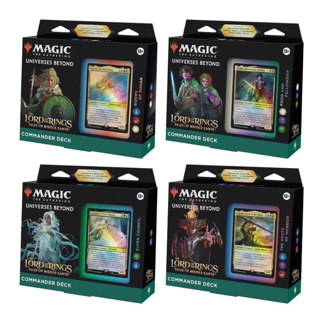 b58c610d8c870badef3b444bf36f9fff.jpg Magic The Gathering TCG: Tales of Middle-Earth Random Deck - Image 1