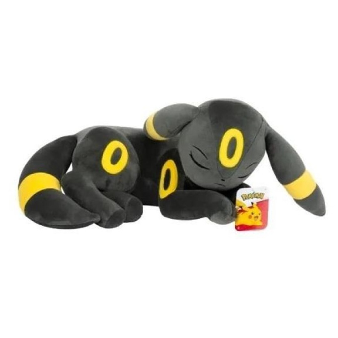 b6b444aef1e3496955a31ad08df91370.jpg Pokemon Umbreon Sleeping Plush 18" - Image 1