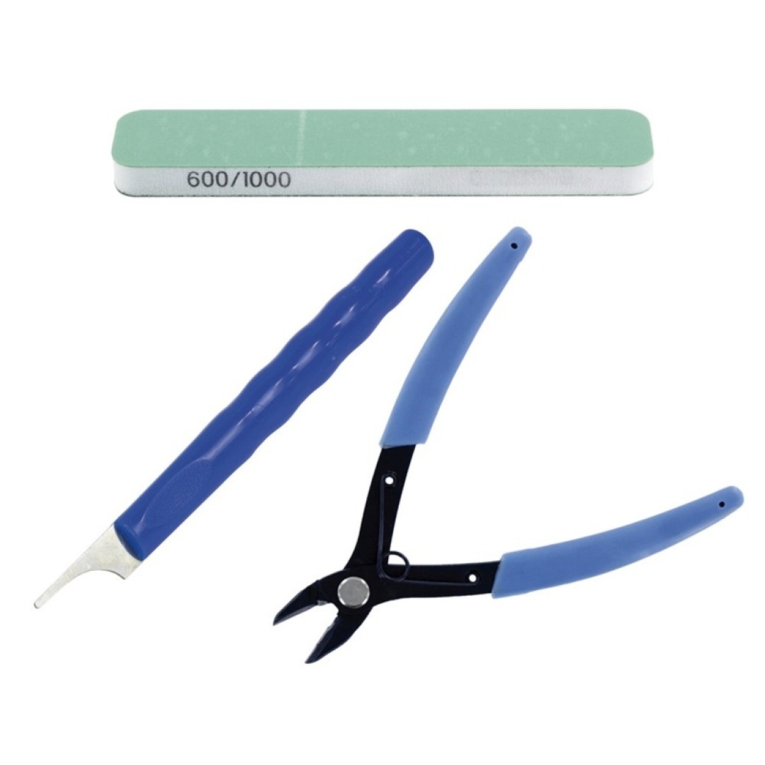 b88b095c9778cf65e8242f1d39316b52.jpg Vallejo - Tools - Plastic Models Preparation Tool Kit - Image 1