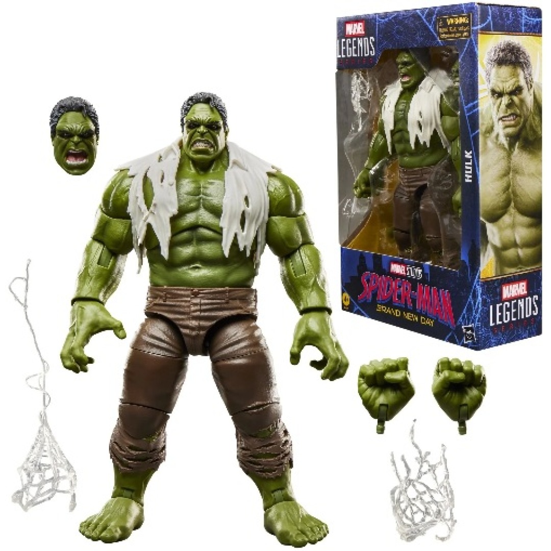 bae2c15bda854a92117f1ef4b318de59.jpg Marvel Spider-Man Brand New Day Hulk Legend Series Hasbro Figure - Image 1