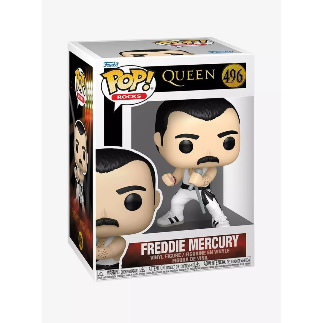 bb3eaba79a2abf678825af0684fc41c7.jpg Funko POP! Queen N° 496 - Freddie Mercury - Image 1