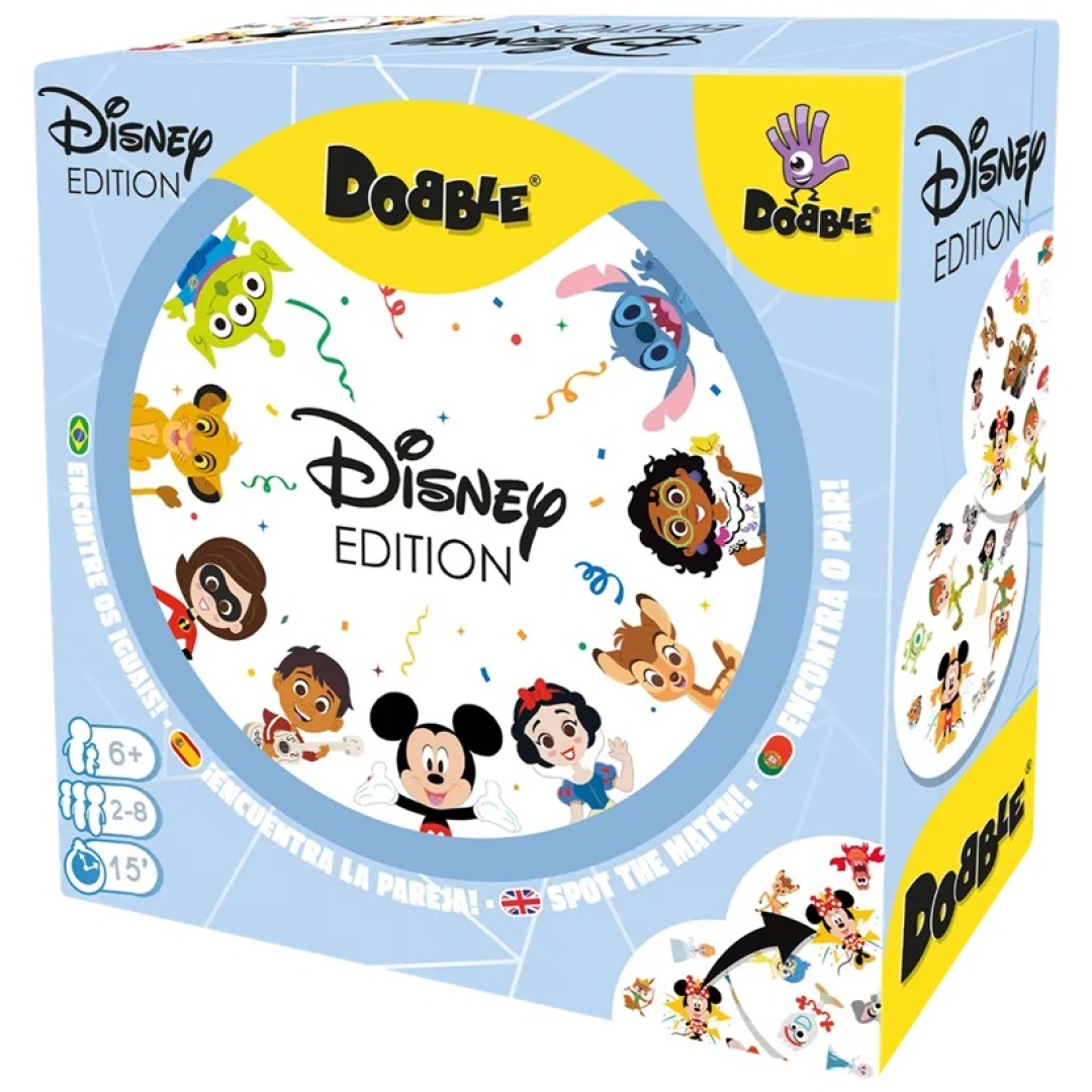 bf507b4d9dfa8add68cdbedf938bd2b7.jpg Dobble Disney Edition - Image 1