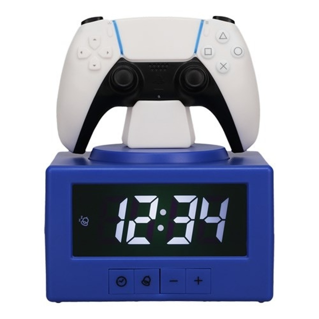 bf707b65ad76596c2b8fb4e4217f0102.jpg PlayStation Icon Lamp Alarm Clock - Image 1
