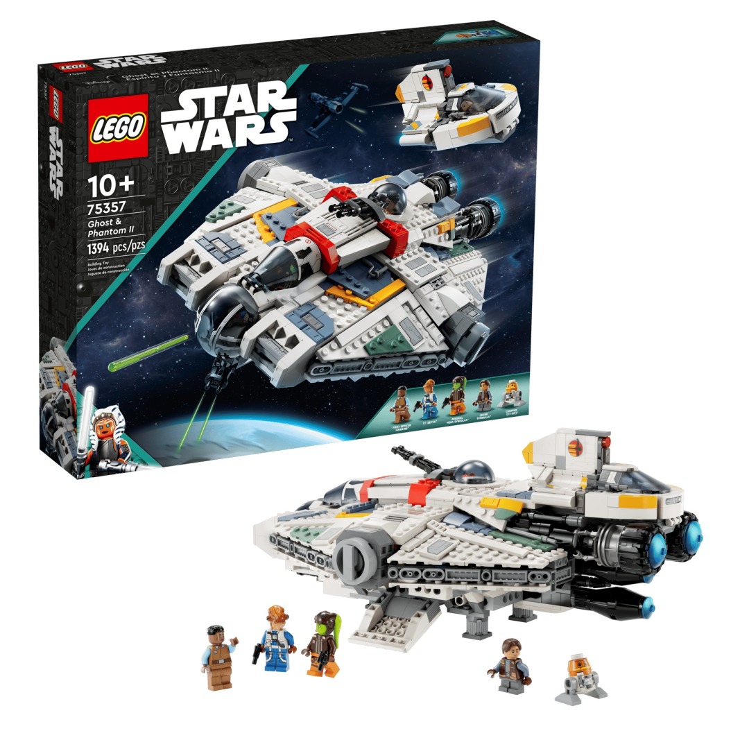 bfdc87d3aa77181114d4d520c0fd7e1a.jpg LEGO Star Wars 75357 Ghost and Phantom II - Retired - Image 1