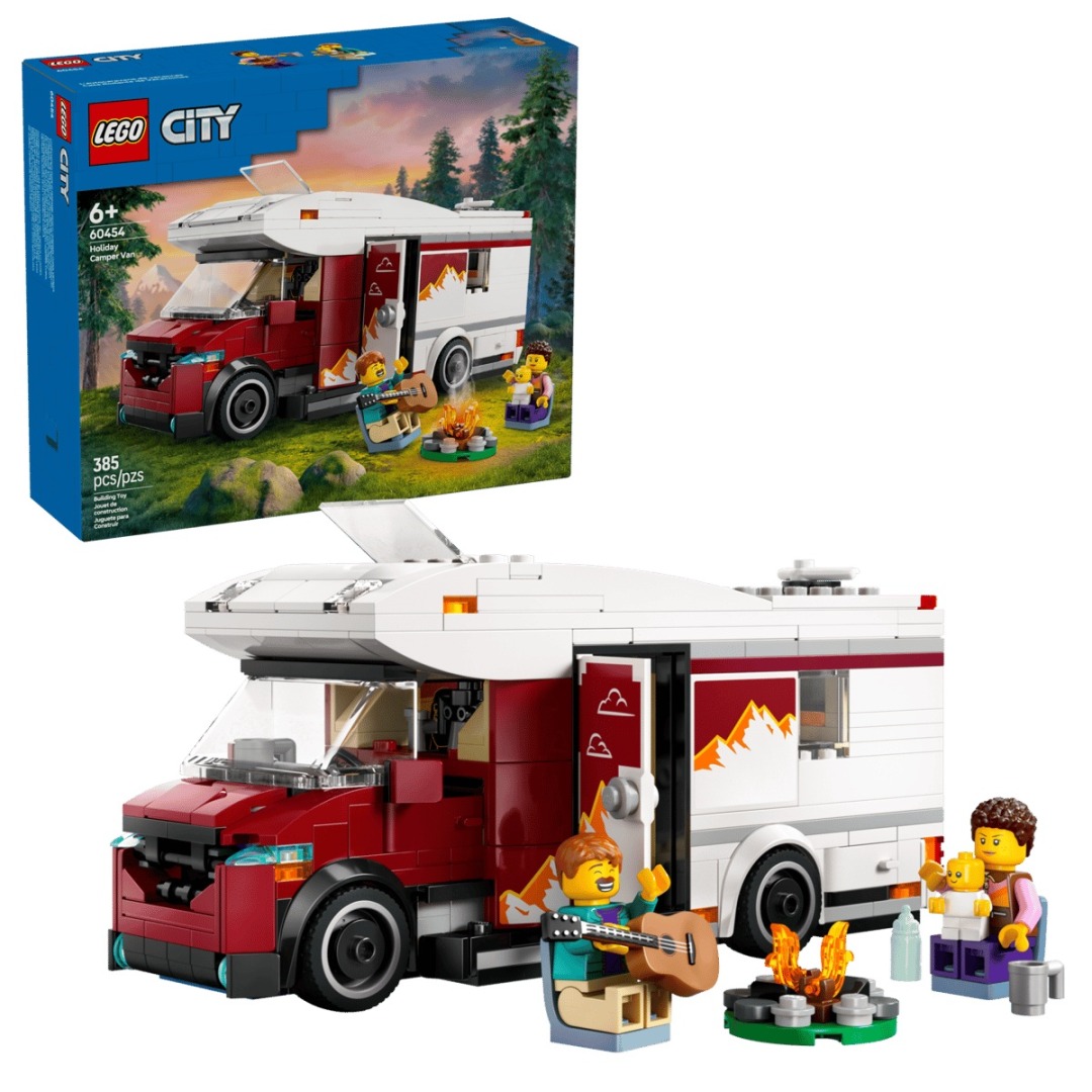 c510fa31cf0c39755e93548d0b5bacba.jpg LEGO City 60454 Holiday Adventure Camper Van - Image 1