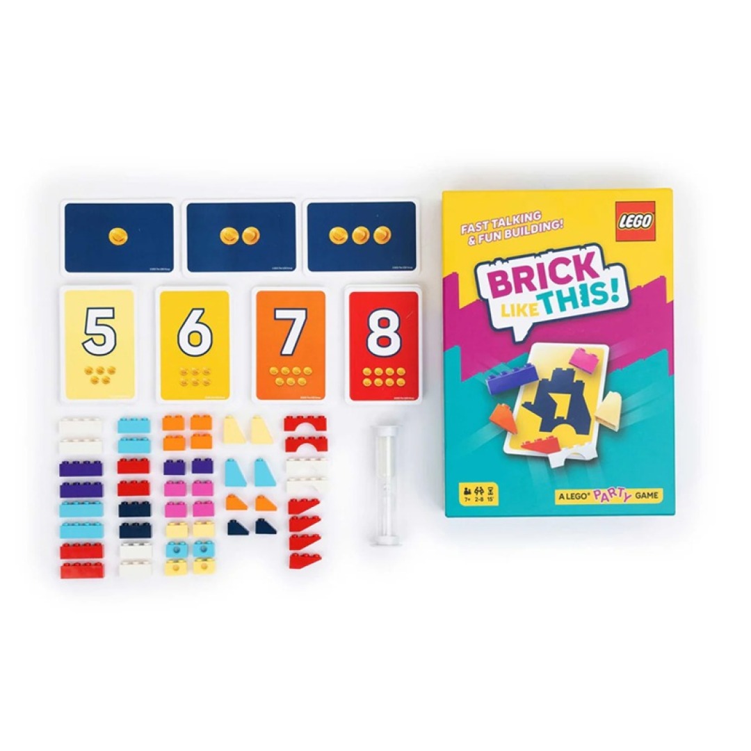 c8eaf5572d9fbcbd57ba01ec52cacb43.jpg LEGO: Brick Like This! Board Game - Image 1