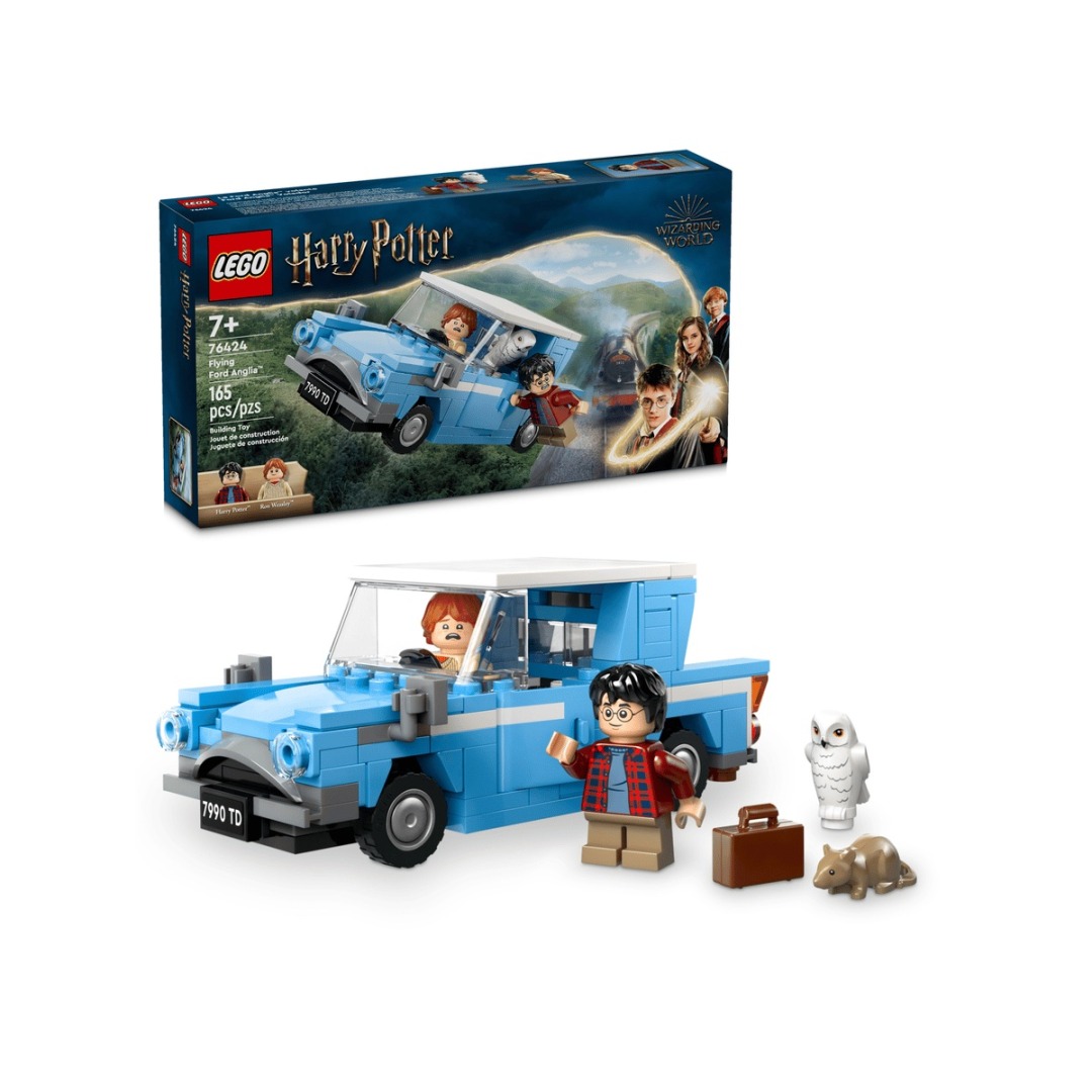 cad7a11de5e68c262da0a883932e4100.jpg LEGO Harry Potter 76424 Flying Ford Anglia - Image 1