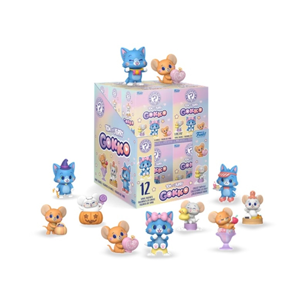 cb64f9421c3c36609ae57a5e9836d844.jpg Funko Mystery Minis Naruto Tom & Jerry Gokko - Image 1