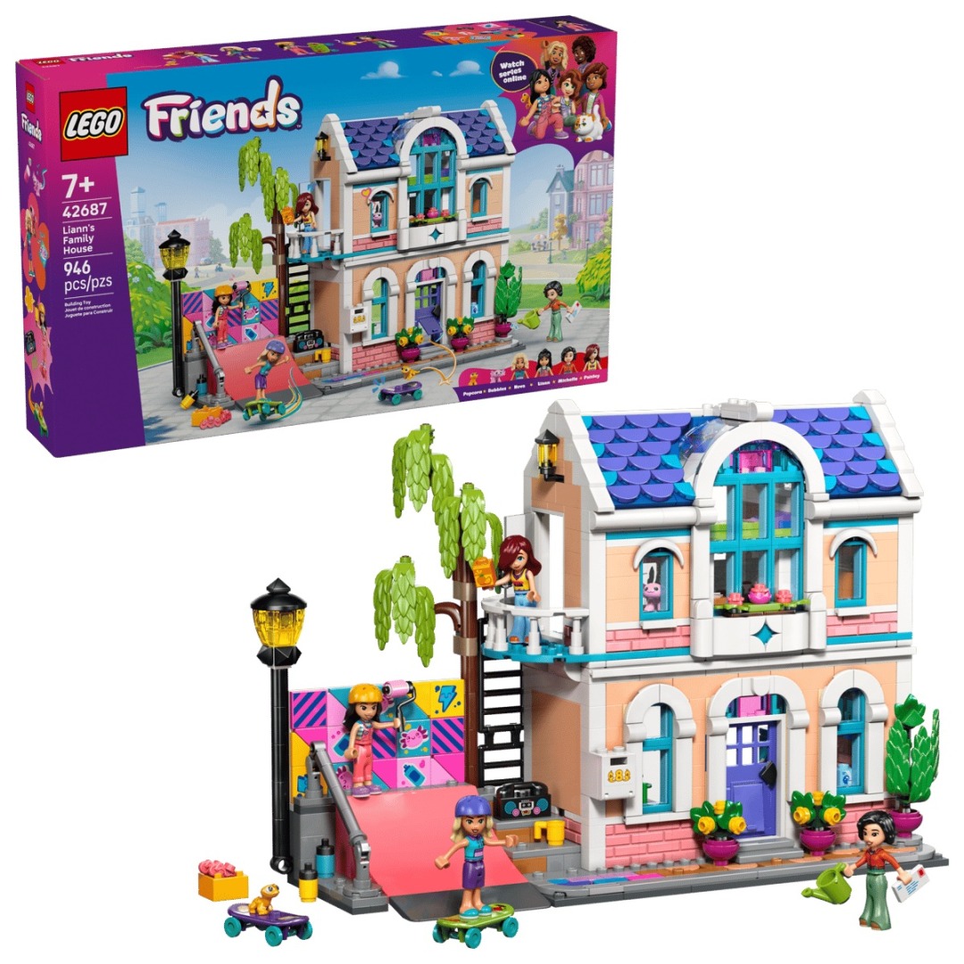 cfb6eb43c7a5897f61bc788a1c3ff7fc.jpg LEGO Friends 42687 Liann's Family House - Image 1