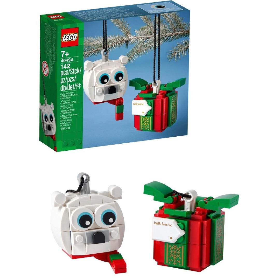 d5b95f43f2a13d87d84dc76fc4e2f49d.jpg LEGO Seasonal 40494 Polar Bear & Gift Pack - Retired - Image 1