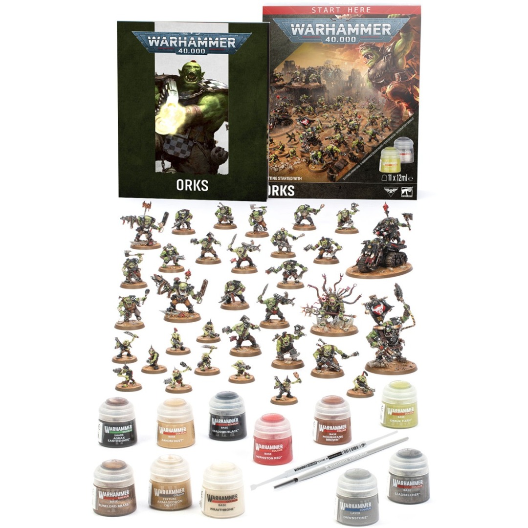 d925dd13a71cd008390dc75e6da1dd76.jpg Warhammer 40,000 Getting Started With Orks (60-53) - Image 1