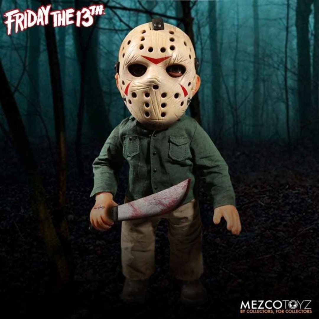 e5137cfe39fcc25402cde2880202edd5.jpg Friday The 13th Jason Voorhees Sound Figure Mezco Mega Scale 38cm - Image 1