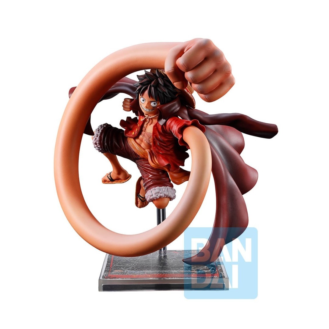 eadf47b1a13ae614ffde60c75dce1612.jpg One Piece Monkey D. Luffy One Piece Card Game Bandai Figure - Image 1