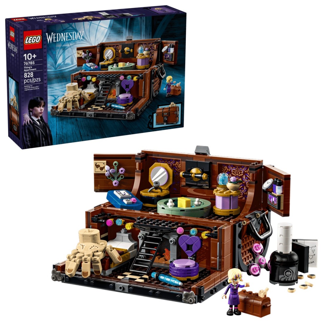 ec22202c9dca0149889282dc5b479eba.jpg LEGO Wednesday 76785 Thing's Apartment - Image 1