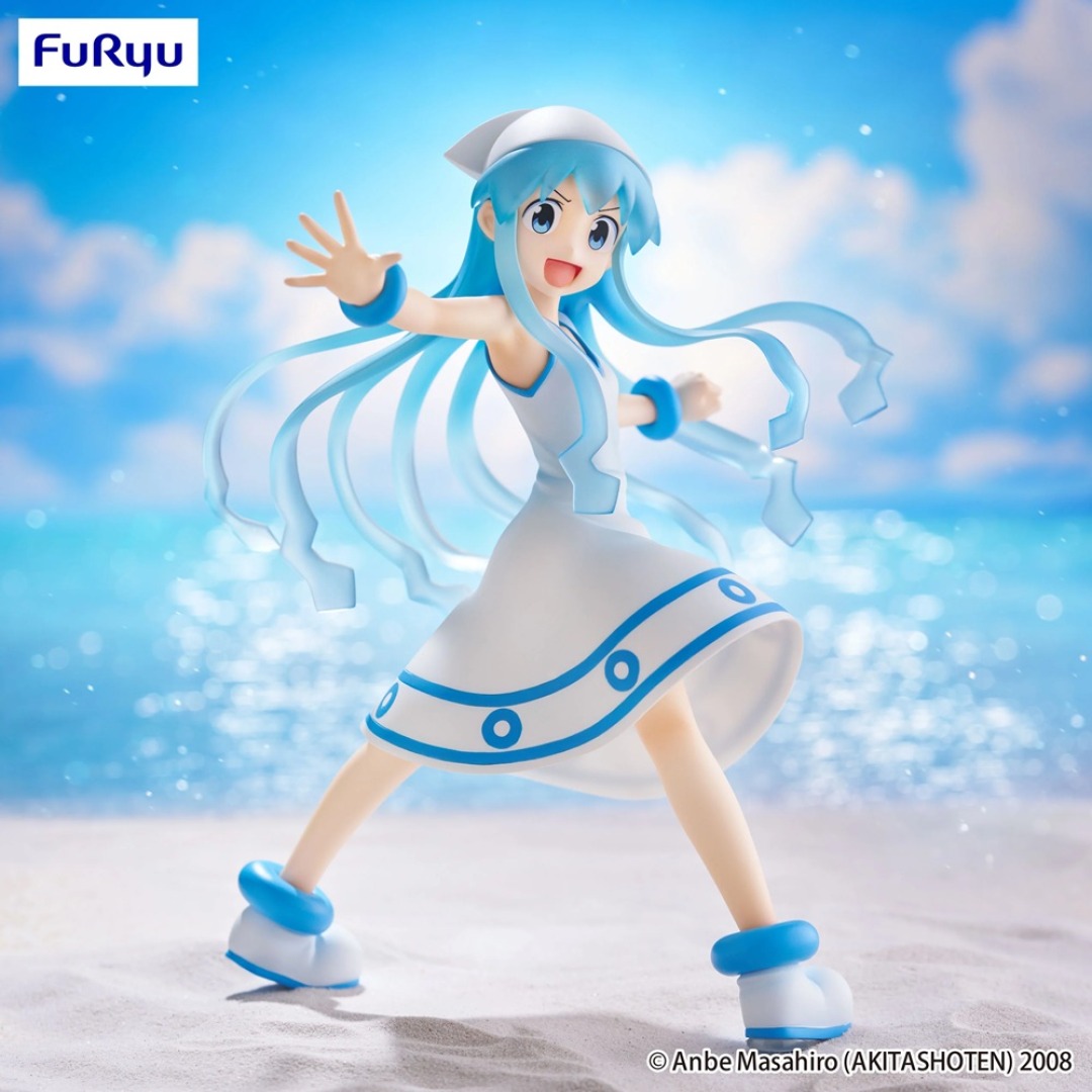ee110eaa29e34298c0e0e6e08040c614.jpg Squid Girl Trio-Try-It Furyu Statue - Image 1