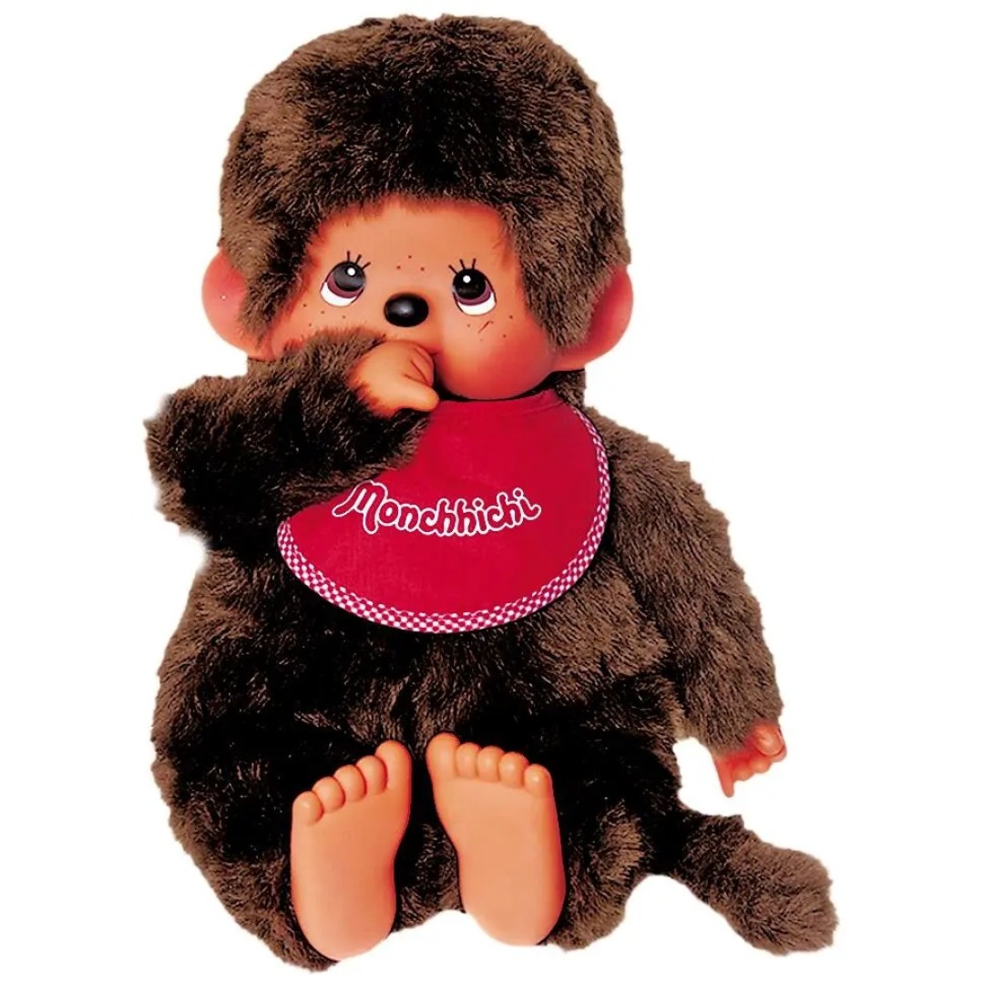 f2f95cfc545f60d591ce3999e04d65ab.jpg Monchhichi Red Boy Plush 45cm - Image 1