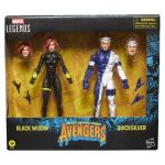 Marvel Avengers Black Widow & Quicksilver Legend Series Hasbro Figure