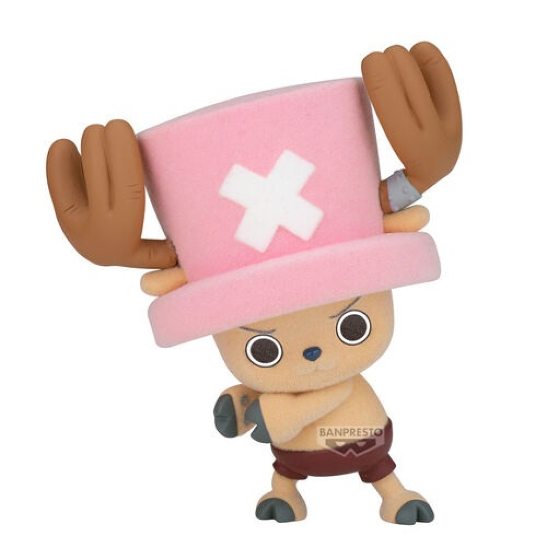 f5db24e669bfb96f51c0f41bbfd78deb.jpg One Piece Chopper "Version B" Fluffy Puffy Banpresto Figure - Image 1