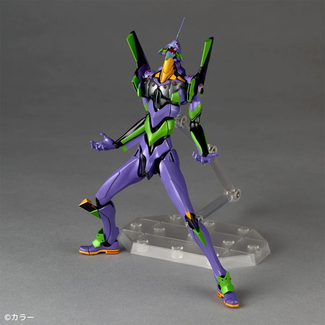fa9d2070ed57a674df7b4c73bfac9111.jpg Evangelion Unit 1 Revoltech A.Y. Figure - Image 1