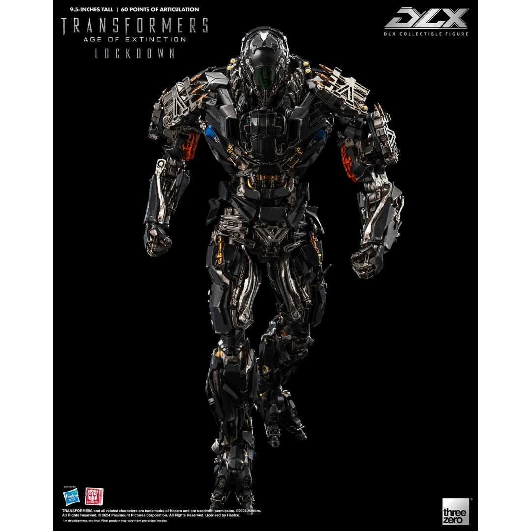 fddbcf17a2723782017803c4e3649d92.jpg Transformers Age of Extinction Lockdown DLX Threezero Figure - Image 1