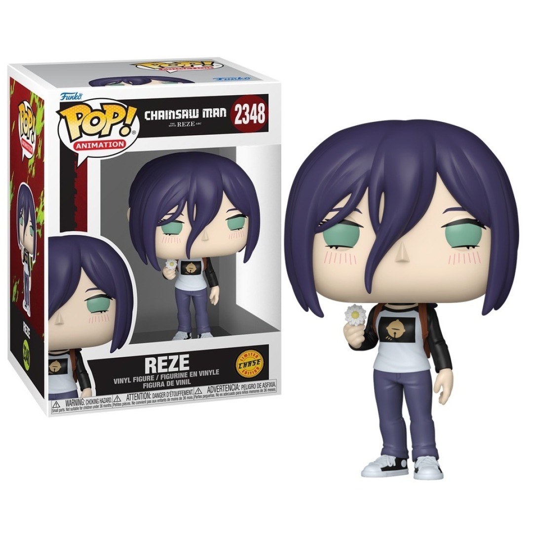 fe05ff958e37fd37bc9c8f102ba1506b.jpg Funko POP! Chainsaw Man N° 2348 - Reze Chase Edition - Image 1