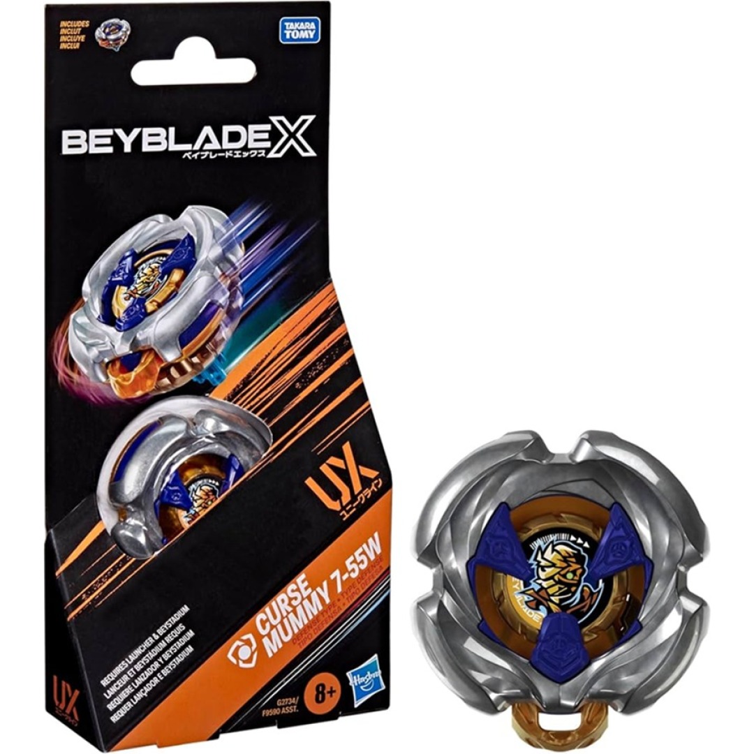 ff48b847a6163bdc1e2920825423db5c.jpg Beyblade X Curse Mummy 7-55W Hasbro - Image 1