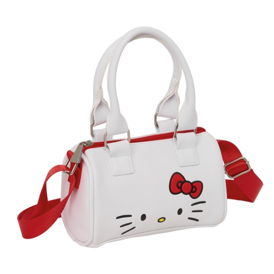 0601d6bdb2a018d13a9ba068bf5708fd.jpg Hello Kitty Mini Handbag 16x10x7,5cm - Image 1