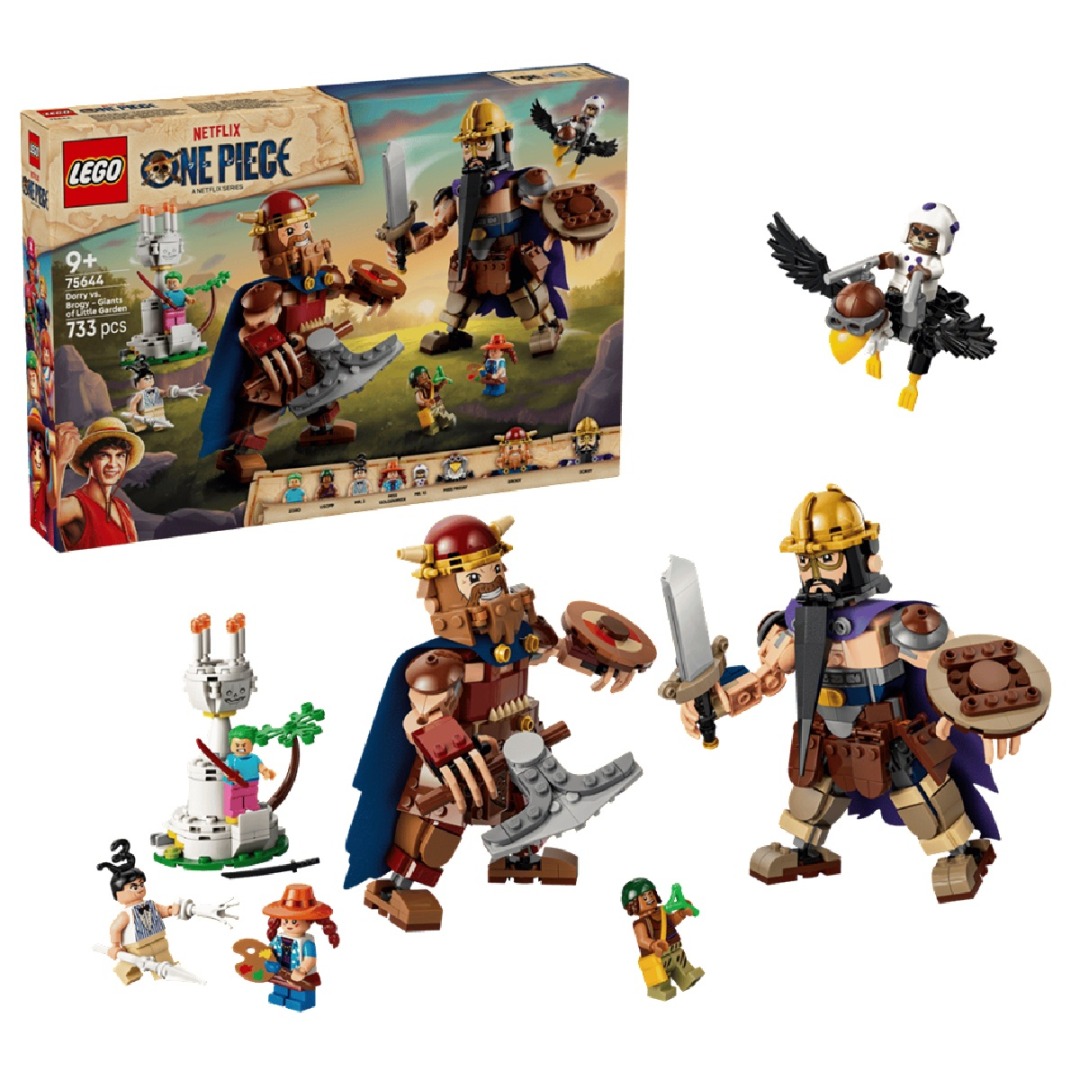 0a0b59136233aa67e2a41a46f9341f18.jpg LEGO One Piece 75644 Dorry vs Brogy - Giants Of Little Garden - Image 1