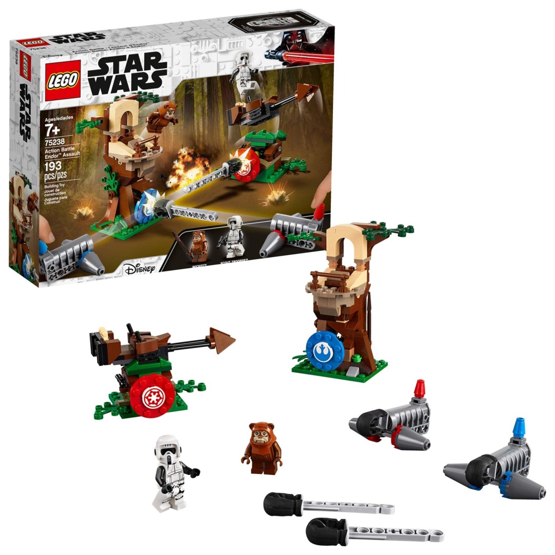 0ca568ca54274560348cd5ef07e33cf6.jpg LEGO Star Wars 75238 Action Battle Endor Assault - Retired - Image 1
