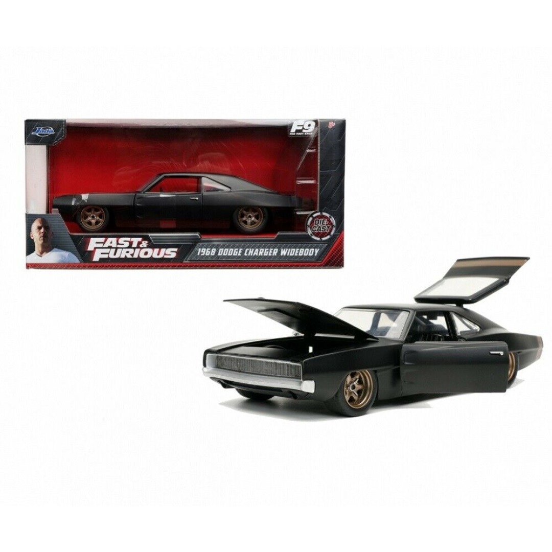 102c27ada2f8ec144a109b026c20371f.jpg Fast & Furious 1968 Dodge Charger 1:24 - Image 1