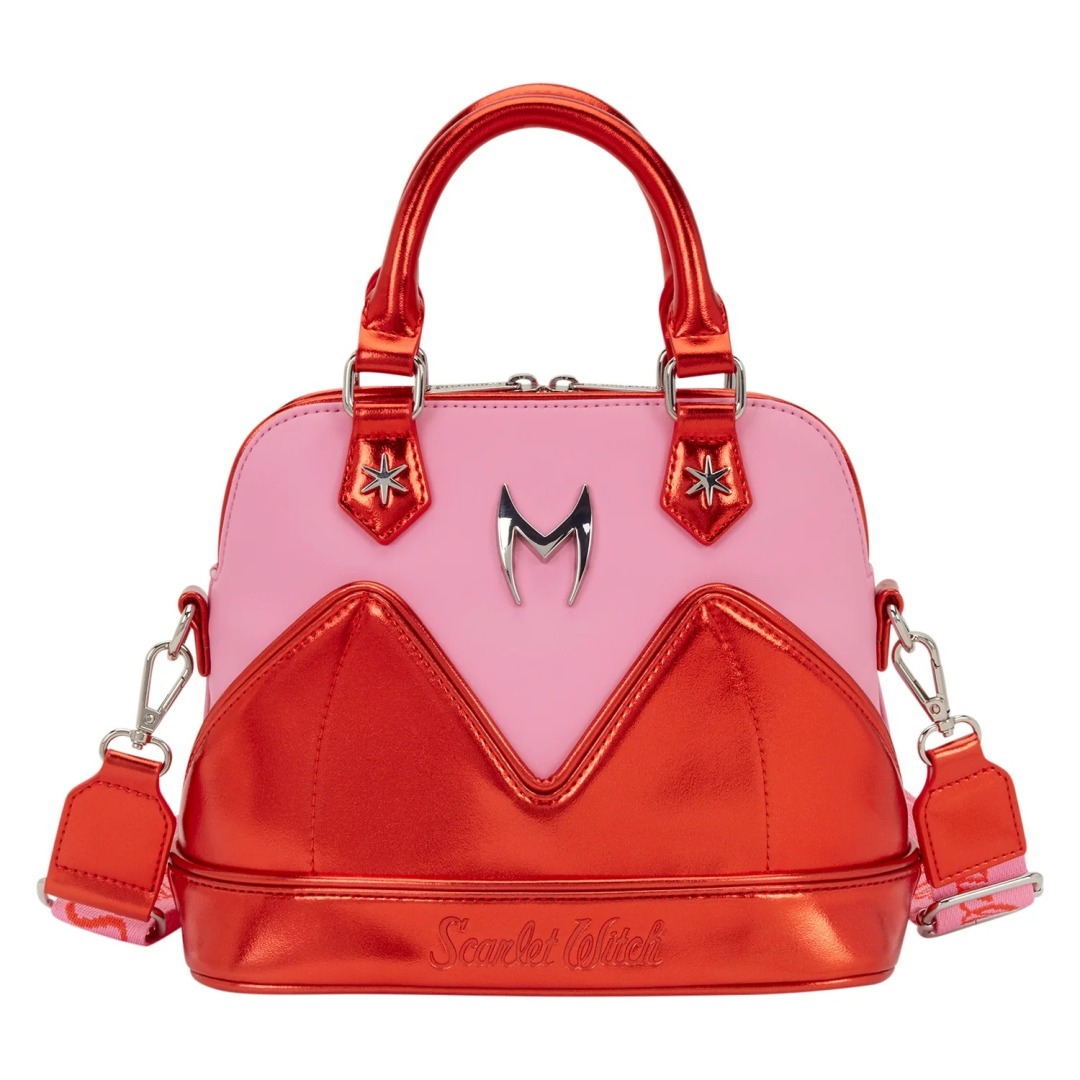 1d1b3bd33fdafca1bf35454e378383f9.jpg Marvel Scarlet Witch Wanda Loungefly Crossbody Bag - Image 1