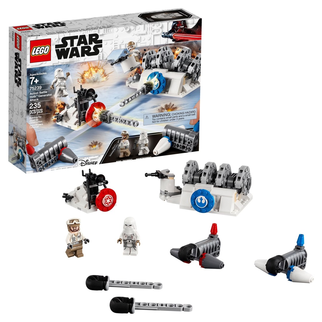 1ef6c75b656c4f9fcee5a9cf38ea981c.jpg LEGO Star Wars 75239 Action Battle Hoth Generator Assault - Retired - Image 1