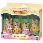 Sylvanian Families Striped Cat Family