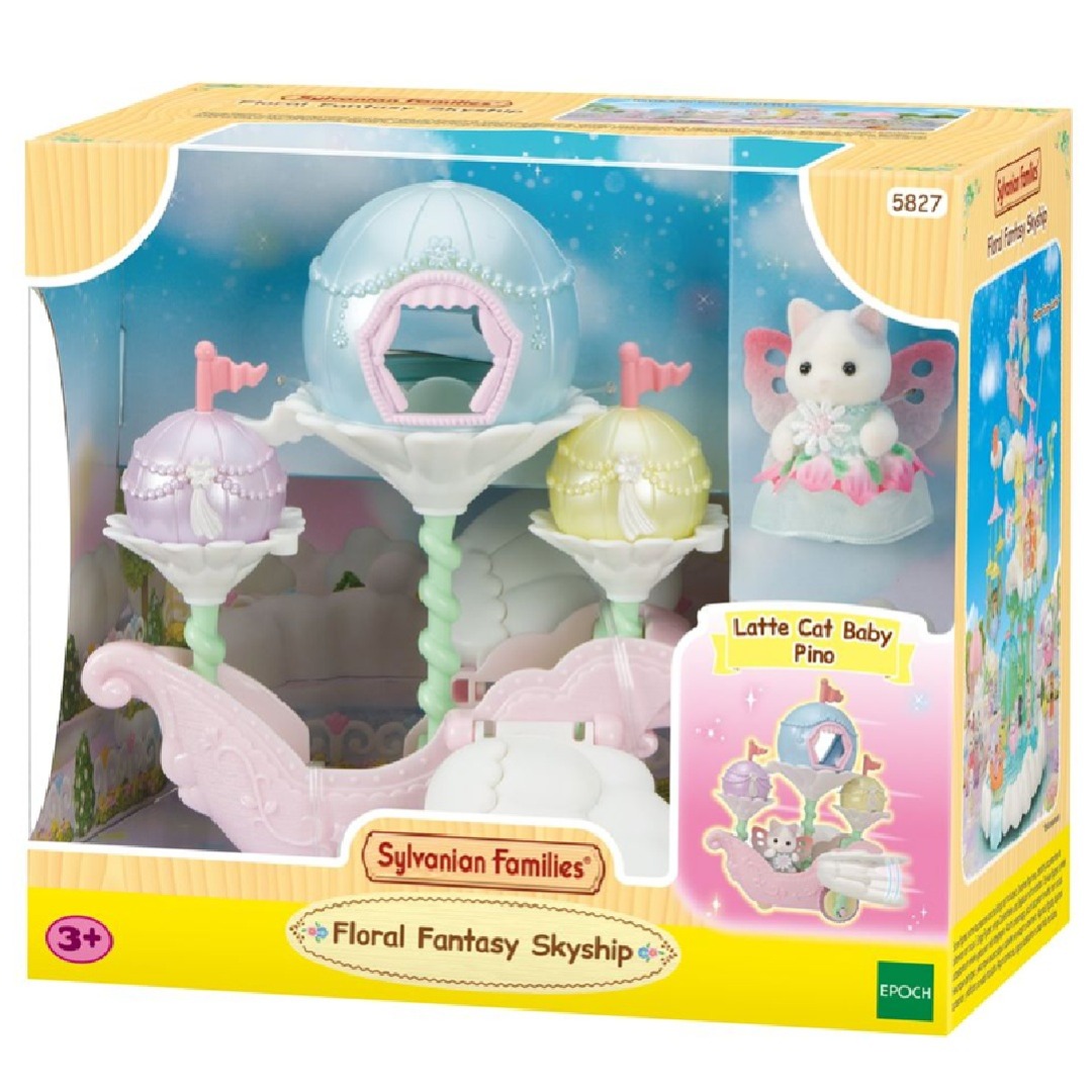 33c42fa9f66266068510d154ac529ca9.jpg Sylvanian Families Floral Fantasy Skyship - Image 1