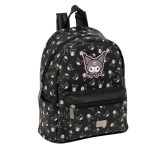 Kuromi PU Backpack 28x24x12cm