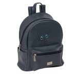 Disney Stitch Dark Blue PU Backpack 28x24x12cm