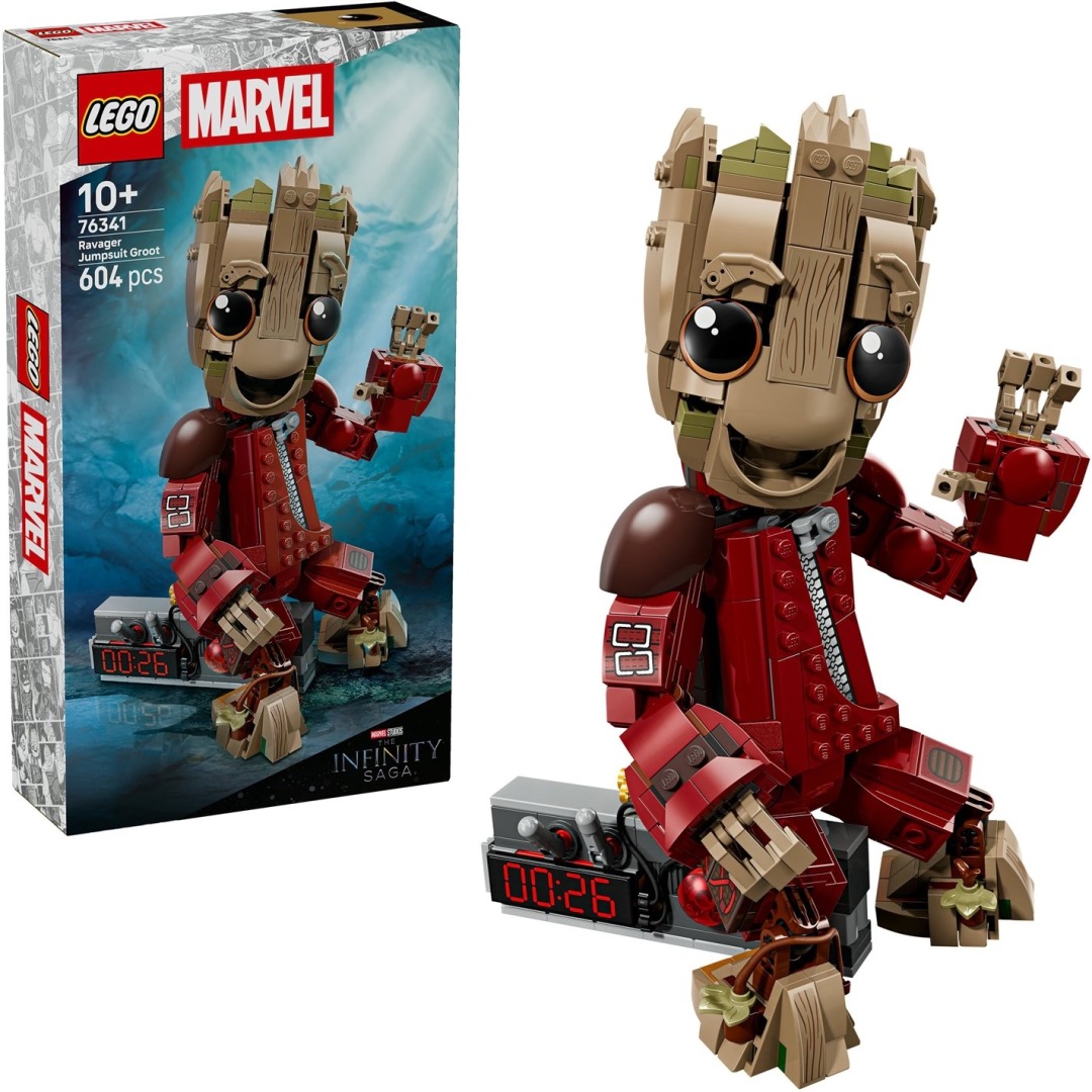 3e0cce072e5a8ced47ce015a340b71f9.jpg LEGO Marvel 76341 Ravager Jumpsuit Groot - Image 1