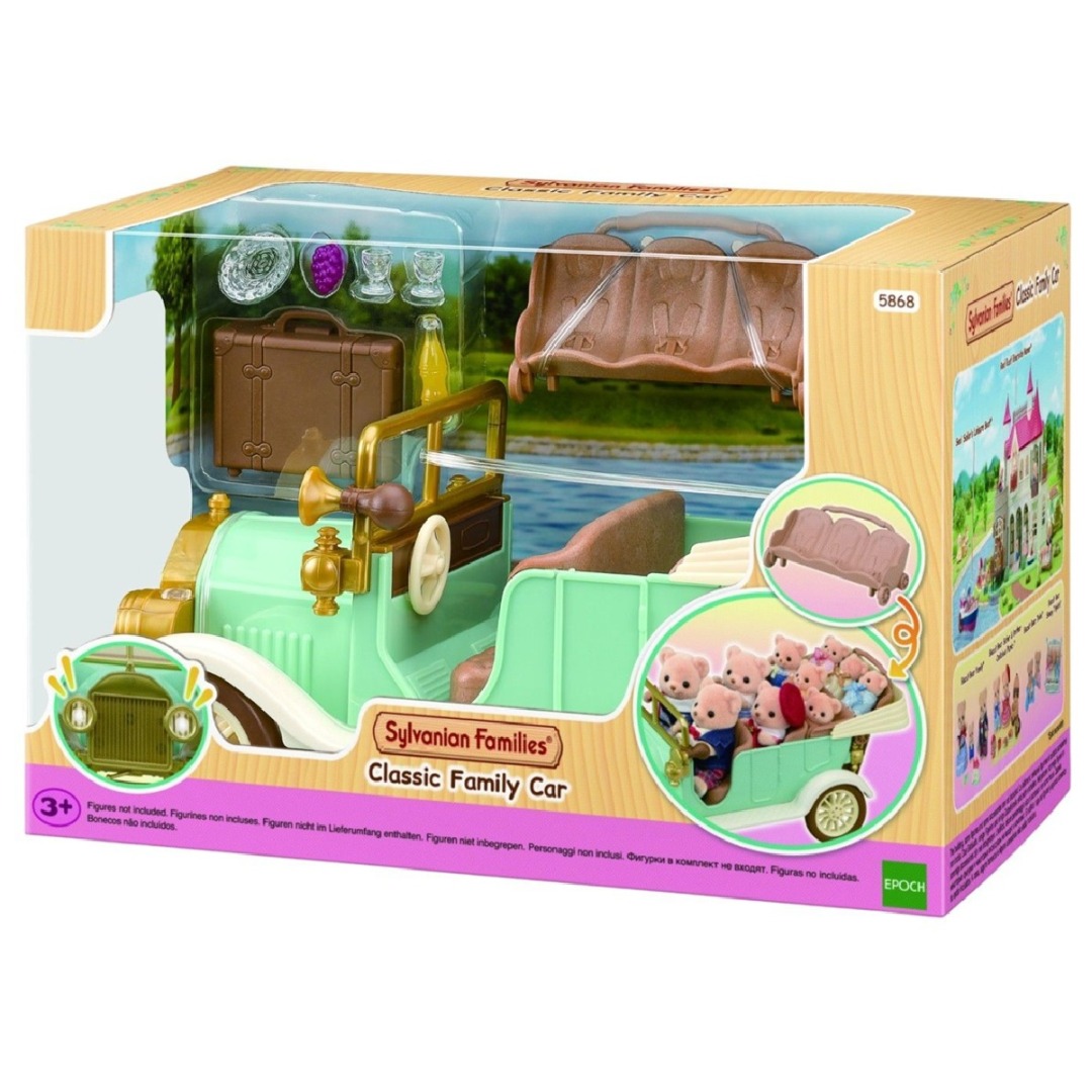 3f3fc3e604270a1c981e81cd2646facb.jpg Sylvanian Families Classic Family Car - Image 1