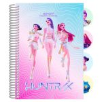 K-Pop Demon Hunters A6 Notebook with 4 Dividers
