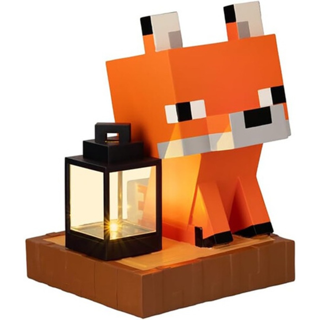 466d7cbf9507e58f29d766a64f4485fb.jpg Minecraft Fox 'LunaGlo' Outdoor Solar Light - Image 1