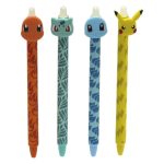 Pokemon Starter Head Topper Erasable Gel Pen