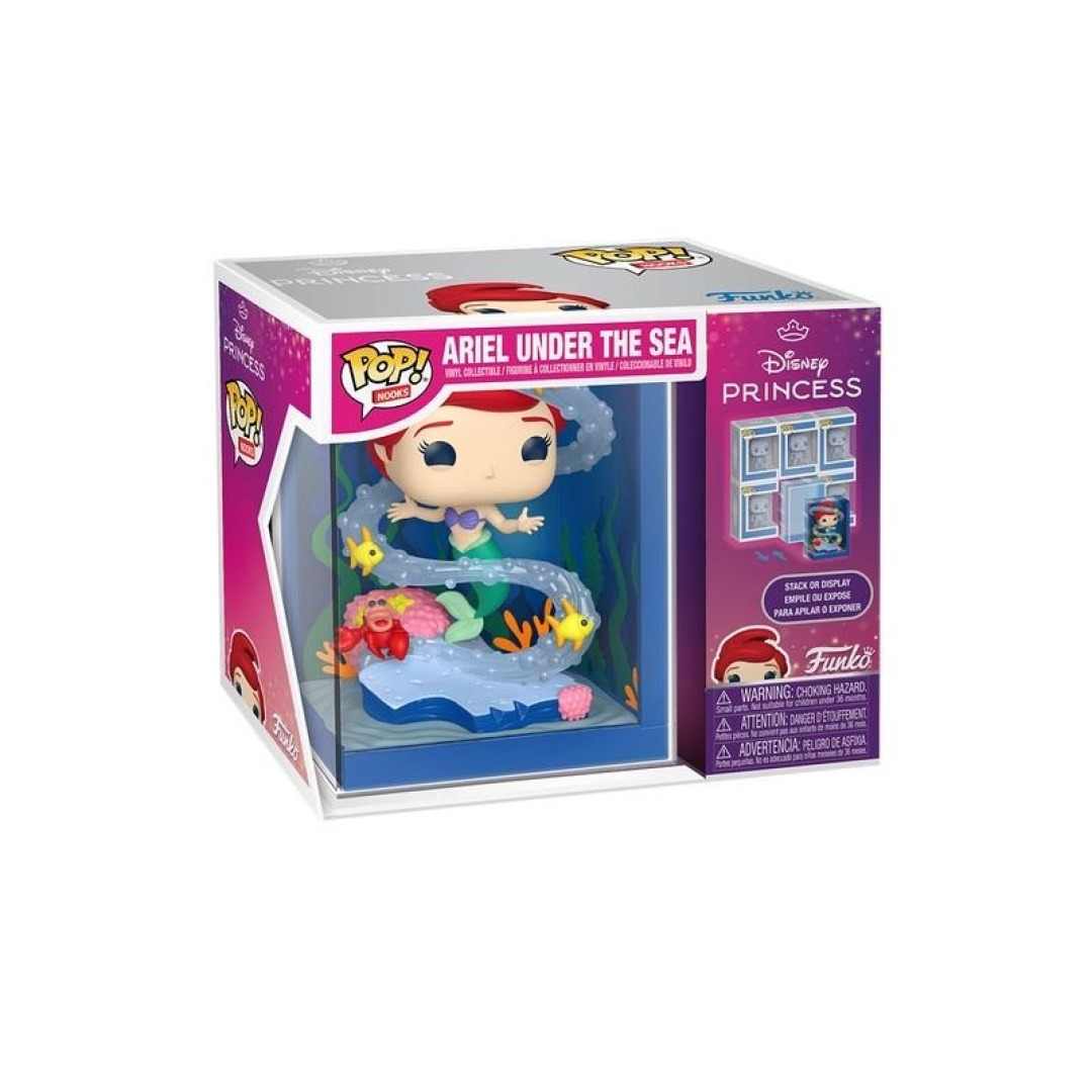 5df92e40d42dd8b20efe30727037afeb.jpg Funko POP! Nooks Disney Princess - Ariel Under The Sea - Image 1
