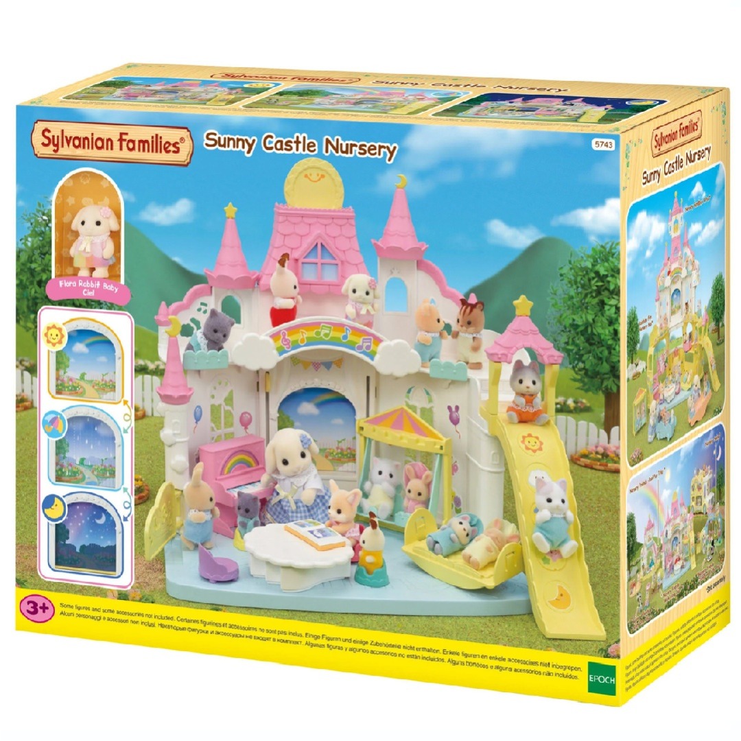 5fca2c6f3c383d28f44f7433df1d3f97.jpg Sylvanian Families Sunny Castle Nursery - Image 1