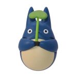 Studio Ghibli My Neighbor Totoro Blue Totoro with Leaf Culbuto Figure